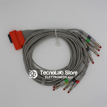 Carica l'immagine nel visualizzatore di Gallery, Cavo paziente per elettrocardiografi ECG Cardioline TouchECG HD+ (1).