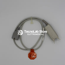 Carica l'immagine nel visualizzatore di Gallery, Sensore Spo2 per adulti, riutilizzabile, per saturimetri e pulsossimetri con connettore Nihon Kohden a 9 PIN (1).