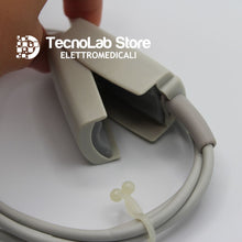 Carica l'immagine nel visualizzatore di Gallery, Sensore Spo2 per adulti, riutilizzabile, per saturimetri e pulsossimetri con connettore Nihon Kohden a 9 PIN (3).