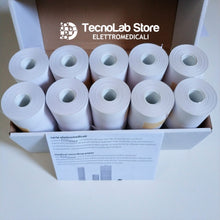 Carica l'immagine nel visualizzatore di Gallery, Carta ECG Fukuda FCP15, FCP11, OP-110TE, OP-119TE, FX-2111, FX-2201, FX-7102, Carewell ECG-1103B, ECG-1103G e ECG-1103l, Nihon Kohden Cardiofax 9620, Cardiofax 1150 e Cardiofax 8110, Bosch EK601 e Biocare 300G (1)