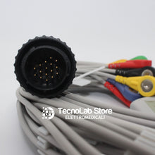 Carica l'immagine nel visualizzatore di Gallery, Cavo ECG Cardioline Delta 1, 1 Plus, 3 e 3 Plus con attacchi a bottoncino (2)