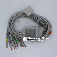 Carica l'immagine nel visualizzatore di Gallery, Cavo ECG Kenz Cardico 1203, Cardico 1210, Cardico 1211, Cardico 1215, Cardico 302, Cardico 601, ECG-108 e ECG-110 (1).