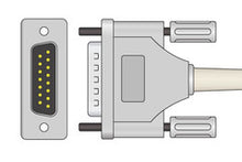 Carica l'immagine nel visualizzatore di Gallery, Cavo ECG per Schiller AT-1, AT-2, AT-3, AT-4, AT-5, AT-6, AT-10, AT-60, CS-6, CS-12, CS-100, CS-200, CV6, AT-10 plus, AT-102 plus, Cardiovit M2015 (3).