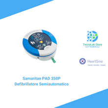 Carica l'immagine nel visualizzatore di Gallery, Samaritan PAD 350P è un defibrillatore semiautomatico DAE clinicamente avanzato e molto semplice da utilizzare. Progettato in modo che chiunque possa utilizzarlo, dal professionista dell'emergenza al soccorritore.