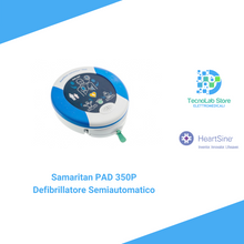 Carica l&#39;immagine nel visualizzatore di Gallery, Samaritan PAD 350P è un defibrillatore semiautomatico DAE clinicamente avanzato e molto semplice da utilizzare. Progettato in modo che chiunque possa utilizzarlo, dal professionista dell&#39;emergenza al soccorritore.
