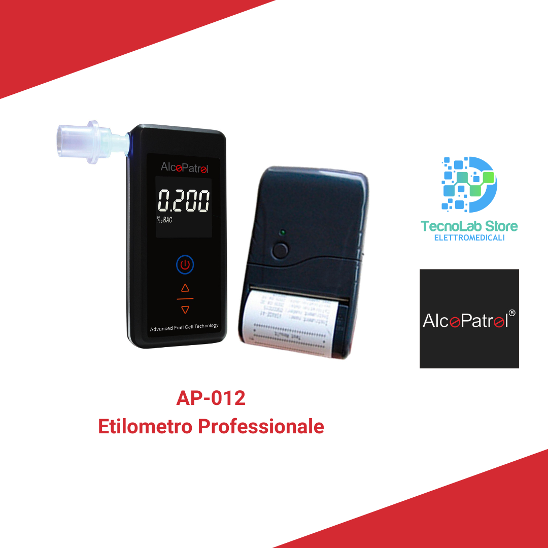 Etilometro Digitale Overmax AD-06 - Sensore Elettrochimico, Precisione 0.05‰, Con 10 Boccagli - Foto 6