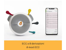 Carica l'immagine nel visualizzatore di Gallery, ECG a 8 derivazioni.