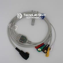 Carica l&#39;immagine nel visualizzatore di Gallery, Cavo per Holter ECG DMS 300-3, 300-3A, 300-4A, 300-4MGY-H3, H3M (1).
