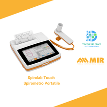 Carica l'immagine nel visualizzatore di Gallery, Spirometro Portatile MIR Spirolab Touch con software MIR Spiro
