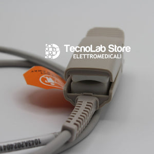 Sensore Spo2 adulti, riutilizzabile, per saturimetri e pulsossimetri con connettore Nellcor a 9 PIN, modello DS100A (4).