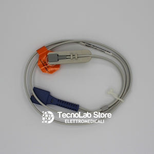 Sensore Spo2 per uso veterinario, riutilizzabile, per saturimetri e pulsossimetri con connettore Nellcor a 9 PIN, modello DS100A (1).