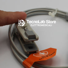 Carica l&#39;immagine nel visualizzatore di Gallery, Sensore Spo2 per uso veterinario, riutilizzabile, per saturimetri e pulsossimetri con connettore Nellcor a 9 PIN, modello DS100A (2).
