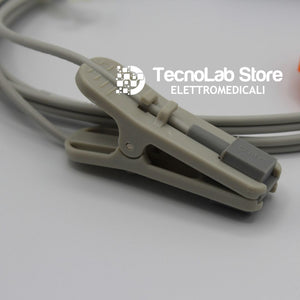 Sensore Spo2 per uso veterinario, riutilizzabile, per saturimetri e pulsossimetri con connettore Nellcor a 9 PIN, modello DS100A (3).