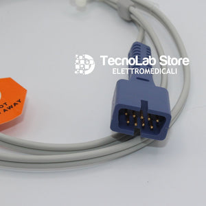 Sensore Spo2 per uso veterinario, riutilizzabile, per saturimetri e pulsossimetri con connettore Nellcor a 9 PIN, modello DS100A (5).