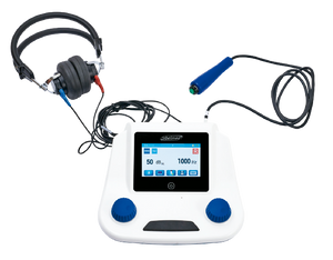 Audiometro portatile Sibelmed Sibelsound Duo con via aerea, ossea e mascheramento