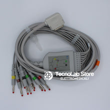 Carica l&#39;immagine nel visualizzatore di Gallery, Cavo ECG Kenz Cardico 1203, Cardico 1210, Cardico 1211, Cardico 1215, Cardico 302, Cardico 601, ECG-108 e ECG-110 (1).
