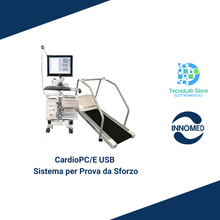 Carica l&#39;immagine nel visualizzatore di Gallery, Elettrocardiografo per prova da sforzo PC USB Innomed Medical CardioPC-E. Perfetto sia per l&#39;esame ECG base che stress test.
