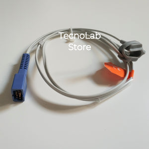 Sensore Spo2 neonatale, riutilizzabile, per saturimetri e pulsossimetri con connettore Nellcor a 9 PIN, modello DS100A (2)