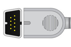 Sensore Spo2 per adulti, riutilizzabile, per saturimetri e pulsossimetri con connettore Nihon Kohden a 9 PIN (3)